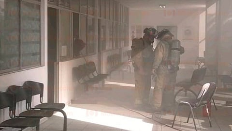 La situación fue controlada por los agentes con la utilización de extintores (Foto: RED-113)