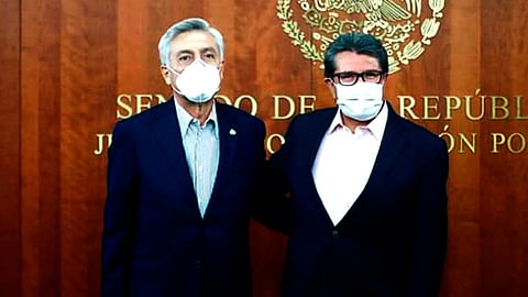 Subrayó que el encuentro AMLO-Trump es alentador y que “seguramente traerá beneficios para nuestro estado (Foto Cortesía)
