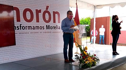 El edil ponderó la recuperación de las vialidades en las diversas colonias (Foto: Fátima Miranda)