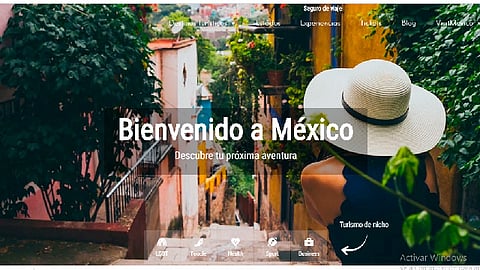 La página ya trabaja en su error (Captura de pantalla: visitmexico.com)