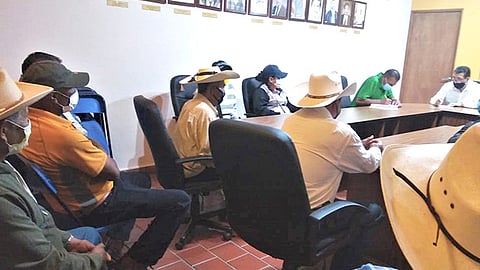 El presidente municipal se comprometió dar respuesta durante esta semana, mencionó Miguel Franco, líder del Movimiento Antorchista (Foto Cortesía) 