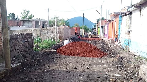 La obra comenzó a construirse hace aproximadamente dos años, pero que se encontraba inconclusa (Foto Cortesía) 