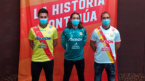 La playera se filtró en redes sociale s
(Foto: Cynthia Arroyo)