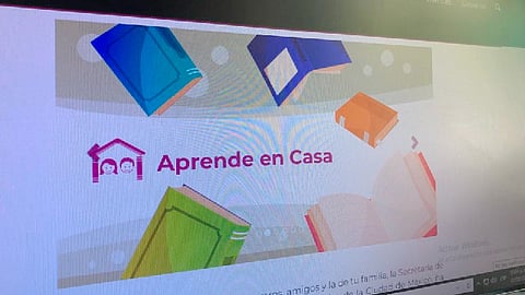 Juan Manuel Macedo Negrete, cuestionó el procedimiento que seguirán las autoridades para medir el aprendizaje (Foto: captura de pantalla/aprendeencasa.mx)