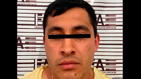 Fue el encargado de conducir el auto en el que huyeron los ladrones (Foto: @FiscalEdomex)