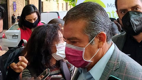 Morón Orozco dijo que se va a contribuir en lo que pida tanto la Fiscalía General del Estado, como el Poder Judicial (Foto: Cynthia Arroyo)