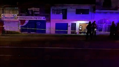 EL hecho ocurrió frente a la central camionera (Foto: RED 113)