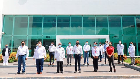 La finalidad es brindar mejores servicios de salud a los habitantes del municipio de Apatzingán, primordialmente ante la epidemia por el Covid-19 (Foto Cortesía) 