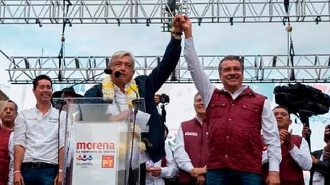 En Morelia y en Michoacán, aseguró el alcalde, Morena concentra la confianza de la gente (Foto: cortesía)