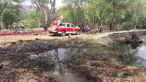 Familiares de los afectados comentaron que el punto donde vieron por última vez tiene una profundidad de seis metros (Foto: Red 113)