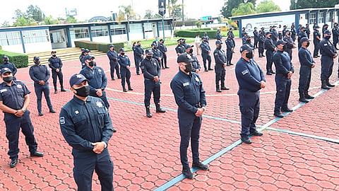 Se refuerza la profesionalización de los agentes policiales (Foto Cortesía) 