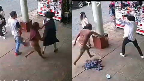 El video que muestra la agresión es del viernes 25 de septiembre
(Foto: Captura de pantalla/Mi hermoso Nueva Italia)