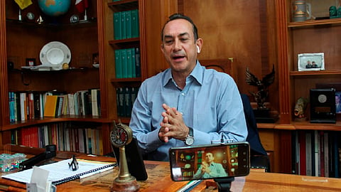 Antonio Soto hizo hincapié en que por ley le toca presidir la Mesa Directiva al PRD (Foto: cortesía)