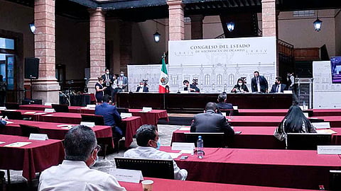 La Comisión de Hacienda y Deuda Pública analizó y presentó la propuesta de dictamen, siendo aprobado ante el Pleno del Legislativo el 5 de mayo de esta anualidad (Foto Cortesía) 