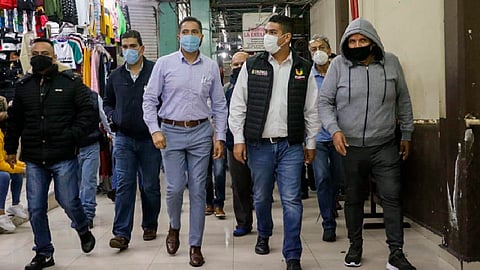 El edil giró las instrucciones para atender puntualmente temas prioritarios como el remozamiento y mantenimiento de las diversas áreas (Foto: cortesía)