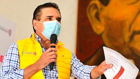 El gobernador manifestó que su declaración es resultado de la profunda preocupación por los michoacanos que viven en Estados Unidos
(Foto Twitter: @Silvano_A)
