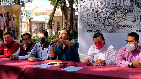 Sergio Pimentel Mendoza sostuvo que en los convenios de reasignación, después de Jalisco, Michoacán es la entidad más beneficiada en el 2020 (Foto: Sayra Casillas)