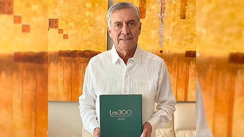 Al senador se le distinguió como uno de “los 300 líderes más influyentes de México”, dentro de la guía publicada por la editorial Líderes Mexicanos, en su edición 2020 (Foto Cortesía) 
