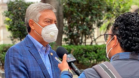 “Los más de 40 sondeos de opinión me dan la tranquilidad, la seguridad y la confianza", dijo Arias (Foto: cortesía)