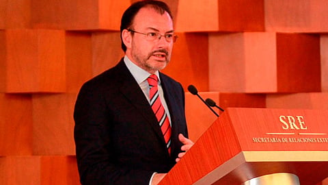 De ser cierto, Luis Videgaray estaría buscando refugio en la misma nación donde se encuentra Tomás Zerón (Foto: @LVidegaray)