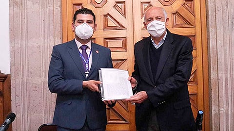 El diputado Octavio Ocampo, refrendó el compromiso de brindar espacios de participación activa y efectiva de los ciudadanos (Foto Cortesía) 