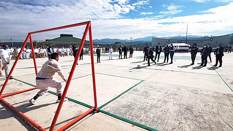 El objetivo es promover el deporte y la convivencia, así como la salud física y mental en pro de la reinserción social (Foto Cortesía) 