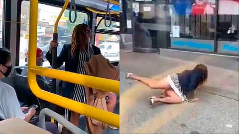 La policía ya investiga el incidente y el video publicado en redes sociales será empleado como evidencia de los hechos (Foto Twitter: @FEEZYDoesIT)