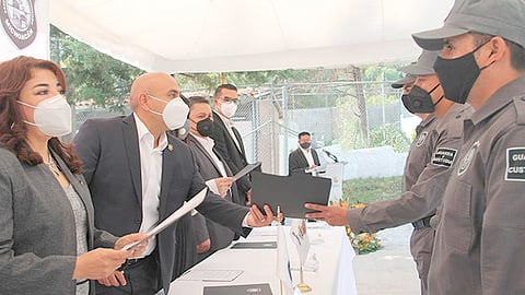 El objetivo es fortalecer la labor de custodia en centros penitenciarios (Foto Cortesía) 