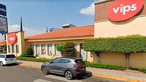 En Morelia hay tres restaurantes Vips (Foto: Google Maps)