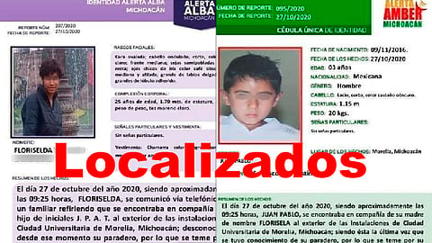 Fueron localizados sanos y salvos (Foto: Cortesía)
