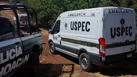 El cuerpo no estaba completo, le faltaban las extremidades inferiores (Foto: RED-113)