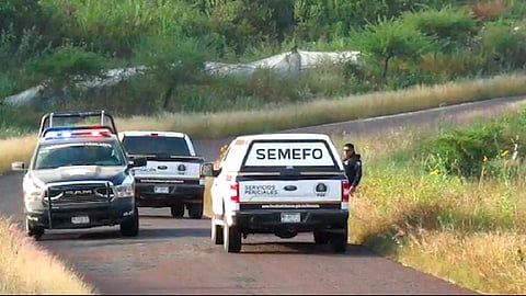 El hallazgo se dio a la altura del rancho La Esperanza de esta localidad (Foto: RED 113)