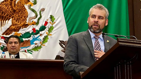 El legislador de Morena lamentó que en su "delirio electoral" los gobernadores de la llamada Alianza Federalista no alcancen a entender la naturaleza del pacto federal (Foto Cortesía) 