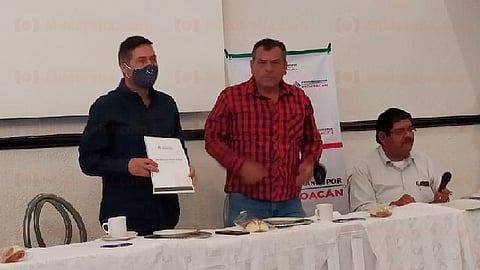 El documento es un análisis sobre las problemáticas que aquejan al estado desde el punto de vista de la asociación (Foto: Sayra Casillas)