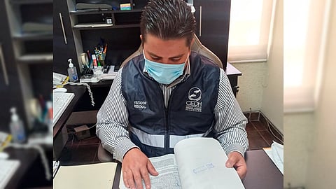 La queja se inició por posibles violaciones a los derechos humanos del agraviado (Foto Cortesía)   