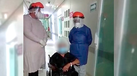 La paciente número 83 fue enviada a casa bajo supervisión médica y vigilancia epidemiológica, debido a sus comorbilidades, para mantenerla controlada (Foto Cortesía) 