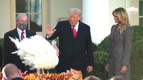 Corn será trasladado a la Universidad Estatal de Iowa (Foto: captura de video/@WhiteHouse)
