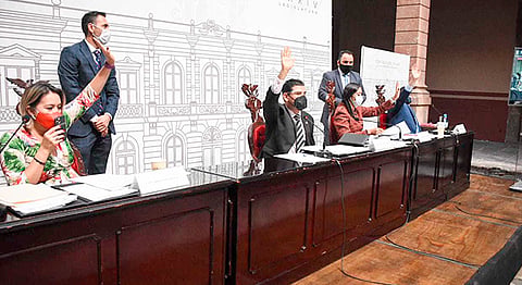 Se aprobó el dictamen con proyecto de decreto para reformar la fracción IV del artículo 70 (Foto Cortesía)  