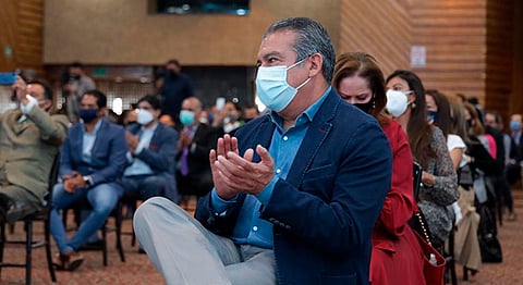 El alcalde refrendó su voluntad por fortalecer la coordinador con el Gobierno del Estado en favor de los morelianos (Foto Cortesía)  