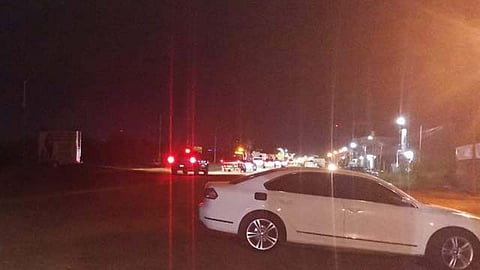 En las calles de la cabecera municipal hubo también un tiroteo entre pistoleros sin que pasara a mayores (Foto: RED-113)
