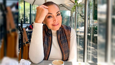 La cantante está próxima a cantarle las mañanitas a la Morenita del Tepeyac (Foto IG: Aída Cuevas)