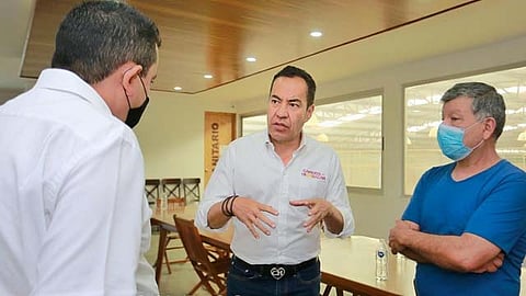 Herrera Tello comentó que el centro de muebles reactivó la economía de la zona oriente la entidad (Foto: cortesía)