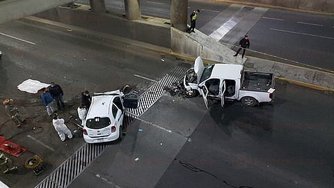 Todos los sobrevivientes fueron auxiliados por policías y paramédicos (Foto: Red 113)