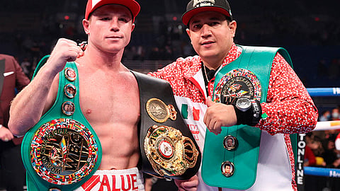 Smith no se lució durante la pelea contra "El Canelo" (Foto: @Canelo)