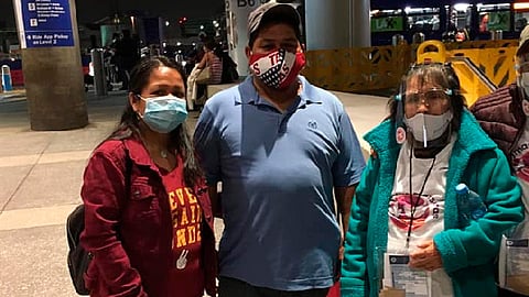 Los beneficiarios agradecieron el apoyo que ofrece el gobierno del estado (Foto Facebook: Secretaría del Migrante Michoacán)