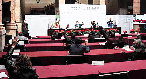 Los diputados acotaron aquellas propuestas que pretendían incrementos excesivos y poco sensibles para la economía de los michoacanos (Foto Cortesía)  