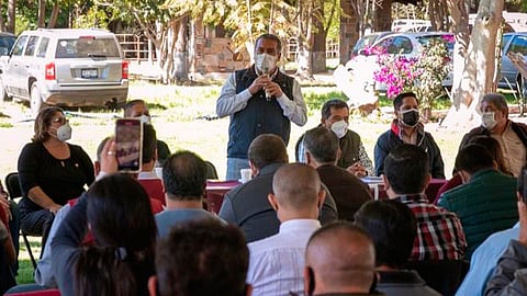 Morón refrendó que su objetivo es colocar de raíz los ideales y objetivos de la Cuarta Transformación en Michoacán (Foto: Cortesía)