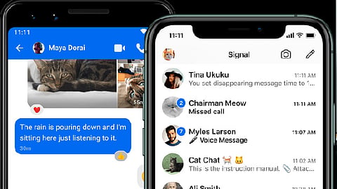 Signal promete mayor seguridad y privacidad frente a WhatsApp (Foto: Singal)