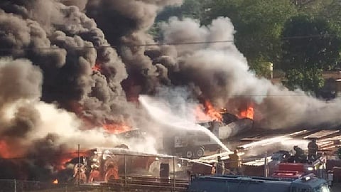 Los daños materiales aún no se cuantifican (Foto: RED 113)