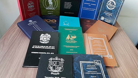 Las actas de cabildo contienen determinaciones, acuerdos y disposiciones de las administraciones municipales (Foto Cortesía)  